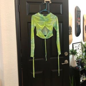 Pretty Little Thing Sheer Top